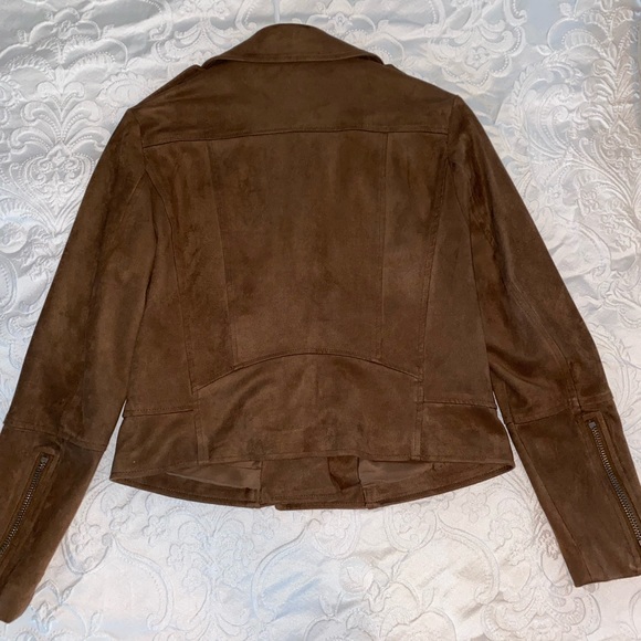 BB Dakota: Not your baby faux suede moto jacket - Picture 2 of 4